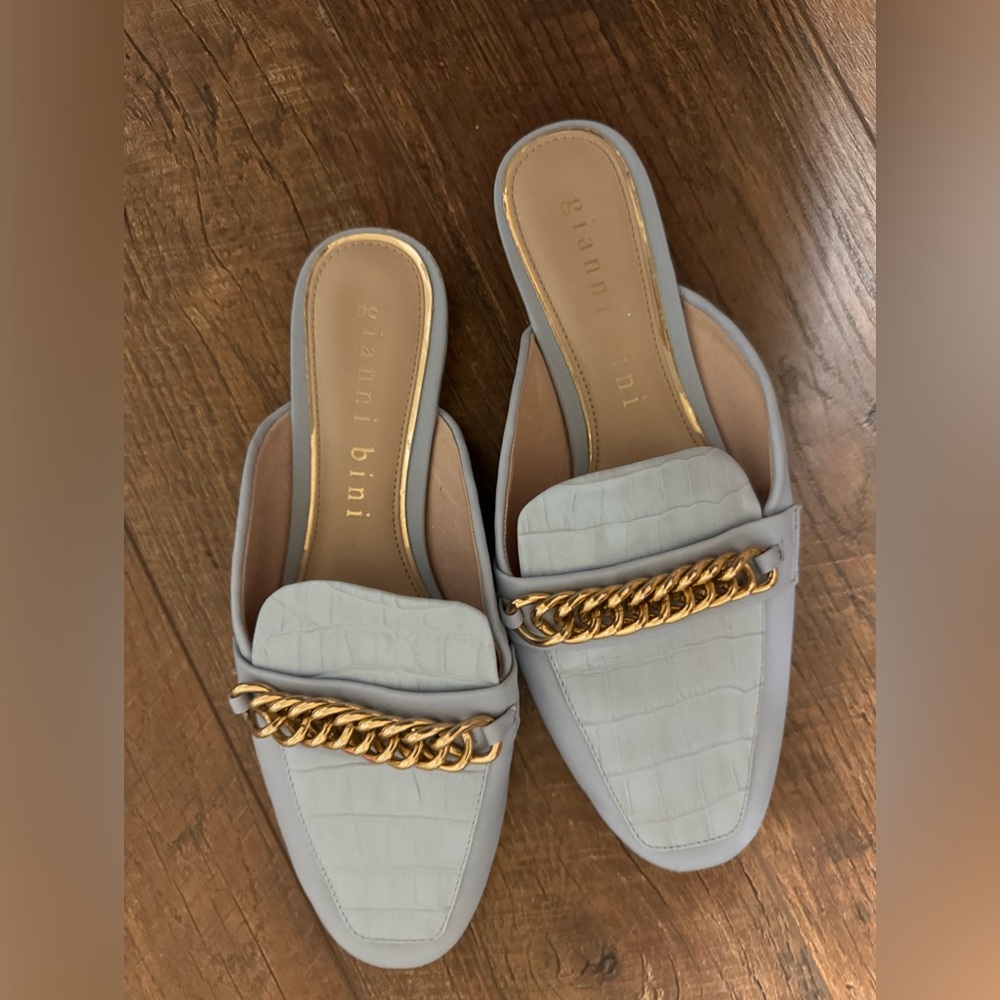 Loafer slides!! Worn once! Perfect condition.